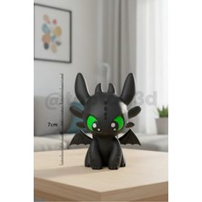 Gölge Dişsiz Figürü (7cm) - Ejderhanı Nasıl Eğitirsin? - Kartopu & Gölge Serisi