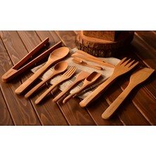 2 Adet Bambum Violi Mutfak Set 10 Parça B2895