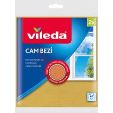 2 Adet Vileda Cam Bezi 2'li
