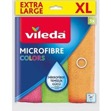 4 Adet Vileda Mikrofiber Temizlik Bezi 3'lü Style