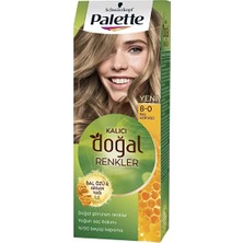 3 Adet Palette Natural Saç Boyası 8.0 Bal Köpüğü