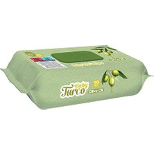 Baby Turco Zeytinyağlı Islak Havlu 90'lı