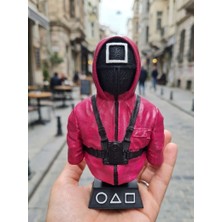 ESELYA3D Squid Game Büst -Squıd Game Figür -Fanart -15CM