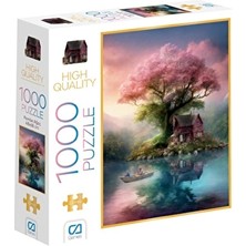 Pembe Ağaç Puzzle 1000 Parça CA7050