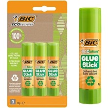 3 Adet Yapıştırıcı Bic Glue Stick 8 gr X3