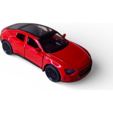 Megola Store Metal Gövdeli Spor Araba Oyuncak – Kapıları Açılır Çek Bırak Araba