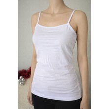 Tutku Elit Kadın Biyeli Atlet Beyaz