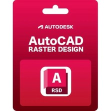 Autodesk Autocad Raster Design 2026 - 3 Yıl Full Sürüm (Windows)