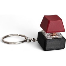 Akıllı Cep Dünyası Keycap Tuş Anahtarlık - Blue Switch - Stres Atıcı - Tık Tık Tuş Basma Hisli