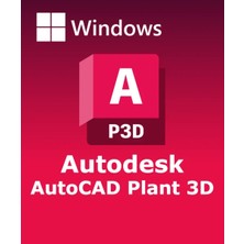 Autodesk Autocad Plant 3D 2026 -3 Yıl Full Sürüm (Windows)