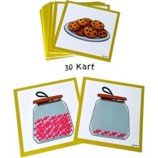 Loyameri Kidsshop Çok Az Kavram Kartları/ Eğitici Kart/okulöncesi/ Özel Eğitim