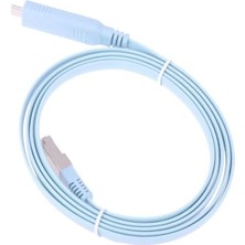 Skygo 1.8 Metre Type-C To Console Kablo – Usb-C RS232 Seri Port Konsol Kablosu – Router Switch Modem Konfigürasyon Kablosu