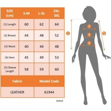 Civetta Kadın Uzun Kollu Yakalı Önden Düğmeli Dantelli Deri Gömlek