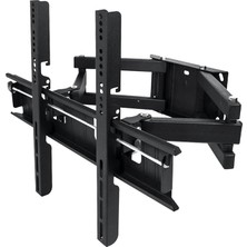 Genel Çift Kollu Hareketli Samsung LCD LED Tv Askı Aparatı 32''-40''-42-43''-49''-50''- 55'' - 65" Inç ile Uyumlu