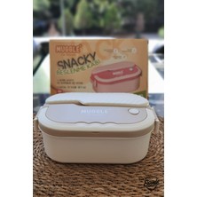 Feyza Design Yüksek Kaliteli Çelik Beslenme Kabı Seti, Vakumlu Kapaklı, Çocuk ve Yetişkinler Için