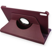 Starseven Matepad 10.8 Kılıf 360 Tablet Deri Kılıf - Mürdüm