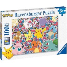 Skygo 100 Parça Pokemon Puzzle