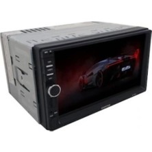 Everton RT-7020 7" Inç Double Din Dokunmatik Ekranlı Oto Multimedya Mp5 Çalar