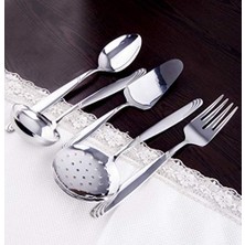 Skygo Nehir Lizbon Sade 5 Parça Paslanmaz Çelik Servis Takımı