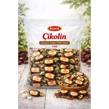 Kent Çikolin Kakaolu Sütlü Toffe Şeker 1 kg Yumuşak Şekerleme