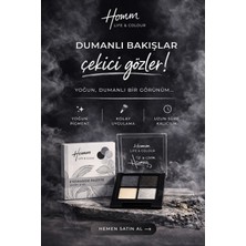 Homm Life & Colour Smoky Eyes Göz Farı Paleti – Yoğun Pigment, Kalıcı ve Etkileyici Bakışlar