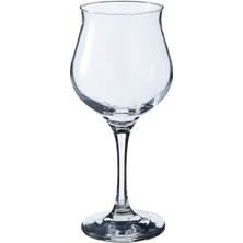 Skygo Vavy Kırmızı Şarap Kadehi, Sade, 370 Ml, 6 Parça