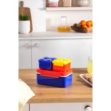 Feyza Design Renkli ve Şık Saklama Kabı, Sağlıklı Beslenme Kutusu, Pratik Kullanım