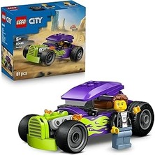Starseven City Rod 60485 – 5 Yaş Üzeri Erkek Kız Çocuklar Için Sürücü Minifigürü Ayrıntılı