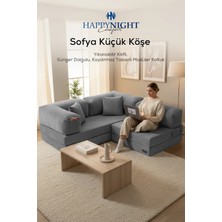 Happy Night Sofya Küçük Köşe | Aktivite Koltuğu | Oyun Koltuğu | Sünger Koltuk | Sinema Koltuğu. 180X180 cm