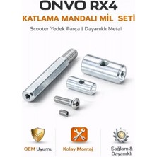 Özbience Çok Fonksiyonlu Katlama Mandalı Mil Seti, Dayanıklı ve Güvenilir Tasarım