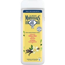 Le Petit Marseillais Duş Jeli Vanilya Sütü 400 ml 2 Adet