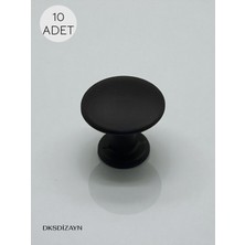 DKSDİZAYN 10 Adet Düz Düğme Düğme Kulp - Mobilya Çekmece Mutfak Dolap Kulbu Düğme - Eşsiz Tasarım