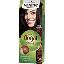 Palette Natural Saç Boyası 3.0 Koyu Kakao 3 Adet