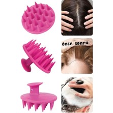 Bulut Yumuşak Silikon Uçlu Saç Derisi Masaj Tarağı Aleti