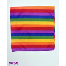 Cafbaf Kare Bandana Gökkuşağı