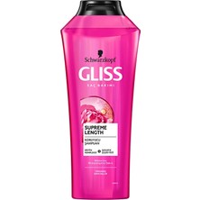 Gliss Şampuan 400 ml Supreme Length 2 Adet