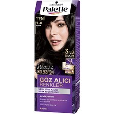 Pnc Palette Saç Boyası Göz Alıcı Renkler 1-0 Black 4 Adet