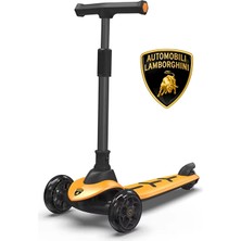 Lamborghini Sarı Scooter Işıklı Tekerlek LB2005