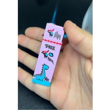 Feyza Design Renkli T-Rex Desenli Pratik ve Şık Doldurulabilir Gazlı Çakmak