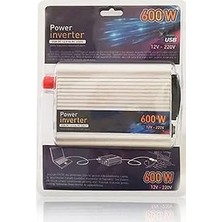 Starseven Mobee Technomax Inverter 600 W USB Soketli̇ Dc 12.V-220.V 1410