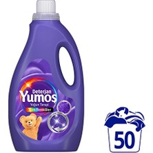 Yumoş Sıvı Deterjan Tüm Renkliler 50 Yıkama 2500 ml 3 Adet