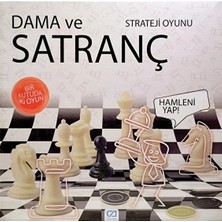 Satranç ve Dama Kutulu Oyun Seti 3 Adet