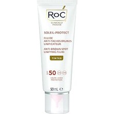 Starseven Roc Soleil-Protect Anti-Brown Spot Unifying Fluid Tinted Karşıtı Ton Eşitleyici Yüz Güneş K