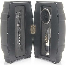 Feyza Design Işlevsel Fıçı Tasarımlı Tirbuşon Seti, Şık ve Kullanışlı Hediye Seçeneği