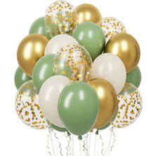 Feyza Design Yüksek Renkli Doğum Günü Balon Seti - 10 Adet