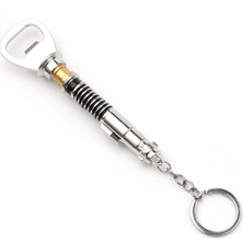 Feyza Design Metal Star Wars Işın Kılıcı Şişe Kapağı Açacağı Koleksiyon Parçası