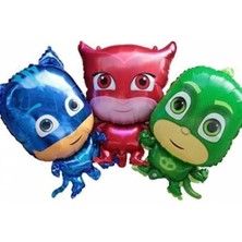 Feyza Design Çok Renkli Folyo Balon Seti - 3 Adet Çocuk Temalı Balonlar
