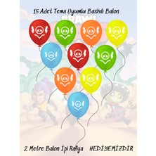 Feyza Design Baskılı Çok Renkli Balon - Parti ve Eğlence Malzemesi