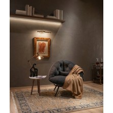 AVYNA Elvora™ Modern Tekli Berjer Koltuk | Ergonomik Tv Koltuğu, Okuma Sandalyesi ve Lounge Koltuk - Füme