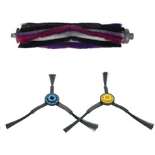 Srfn Ticaret Samsung VR3MB77312K / VR7700BM Uyumlu Robot Süpürge Ana ve Yan Fırça Seti